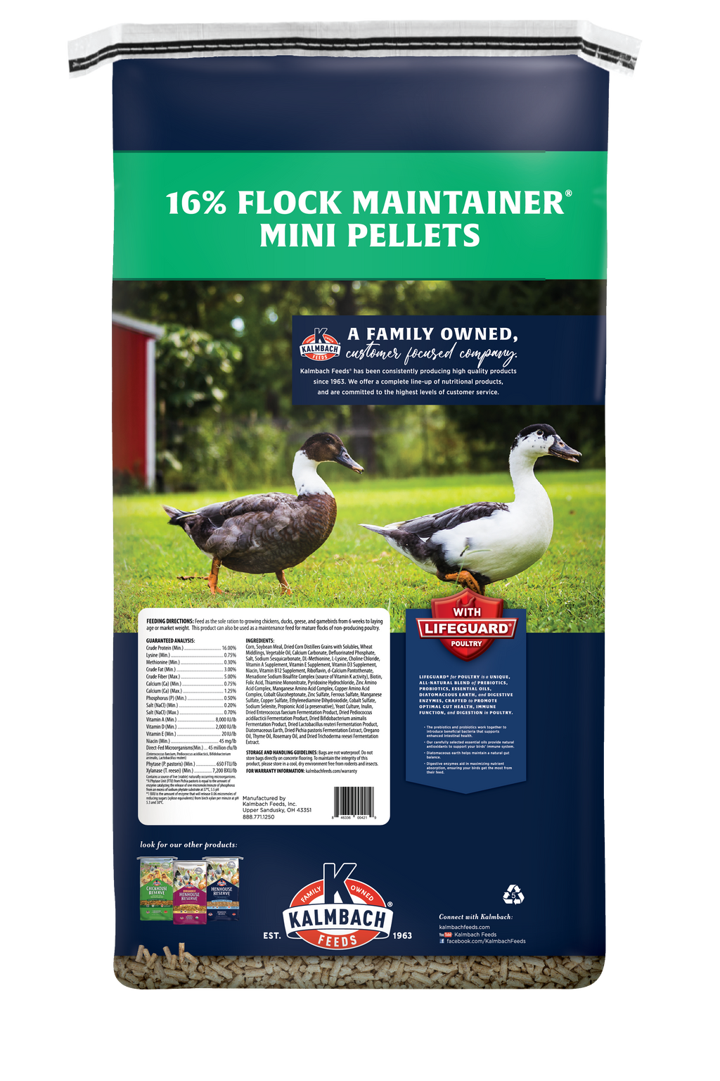16% Flock Maintainer® Pellet Feed