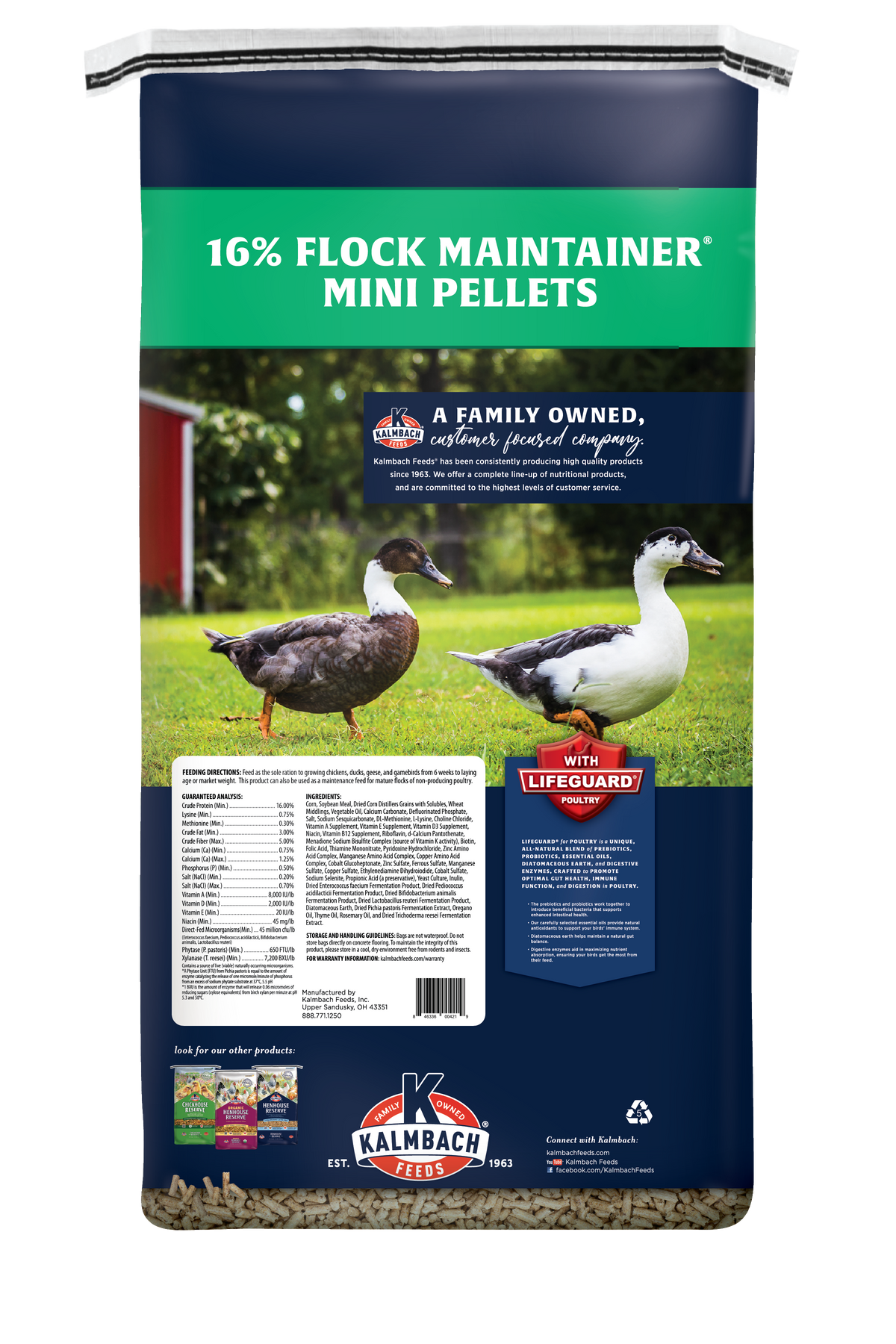 16% Flock Maintainer® Pellet Feed