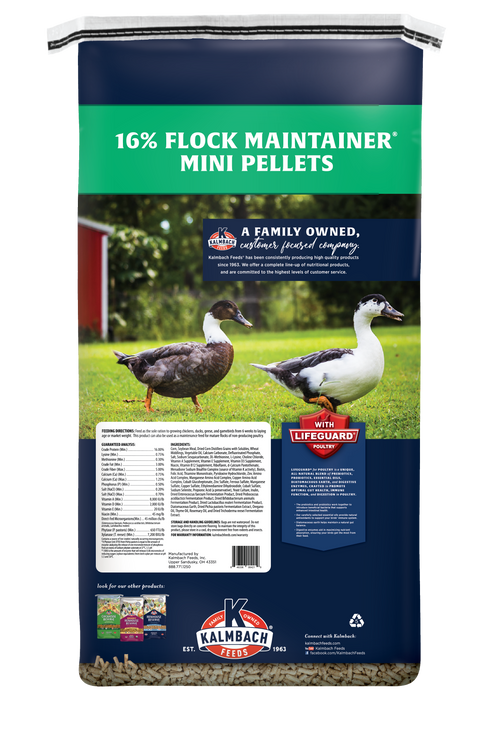 16% Flock Maintainer® Pellet Feed