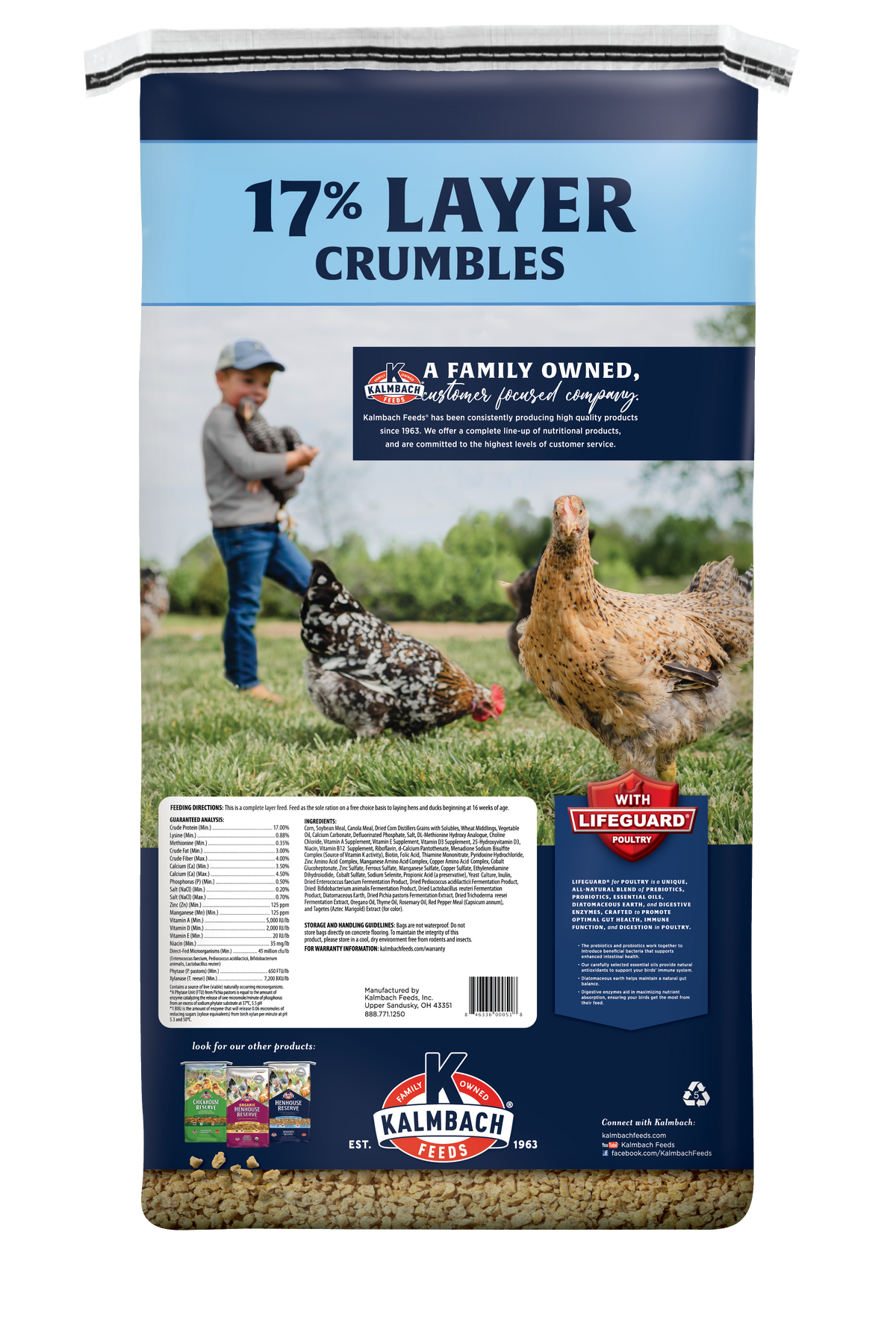 17% All Natural Layer Crumbles