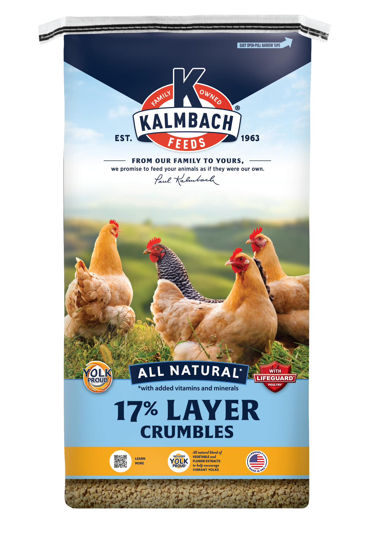 17% All Natural Layer Crumbles