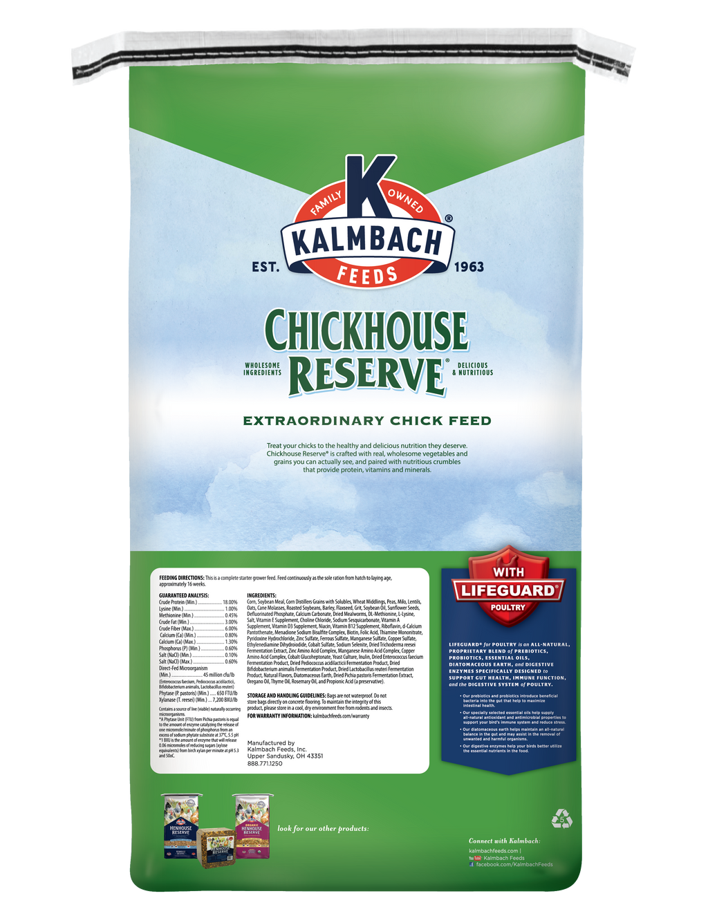 Chickhouse Reserve® Chicken Starter Feed