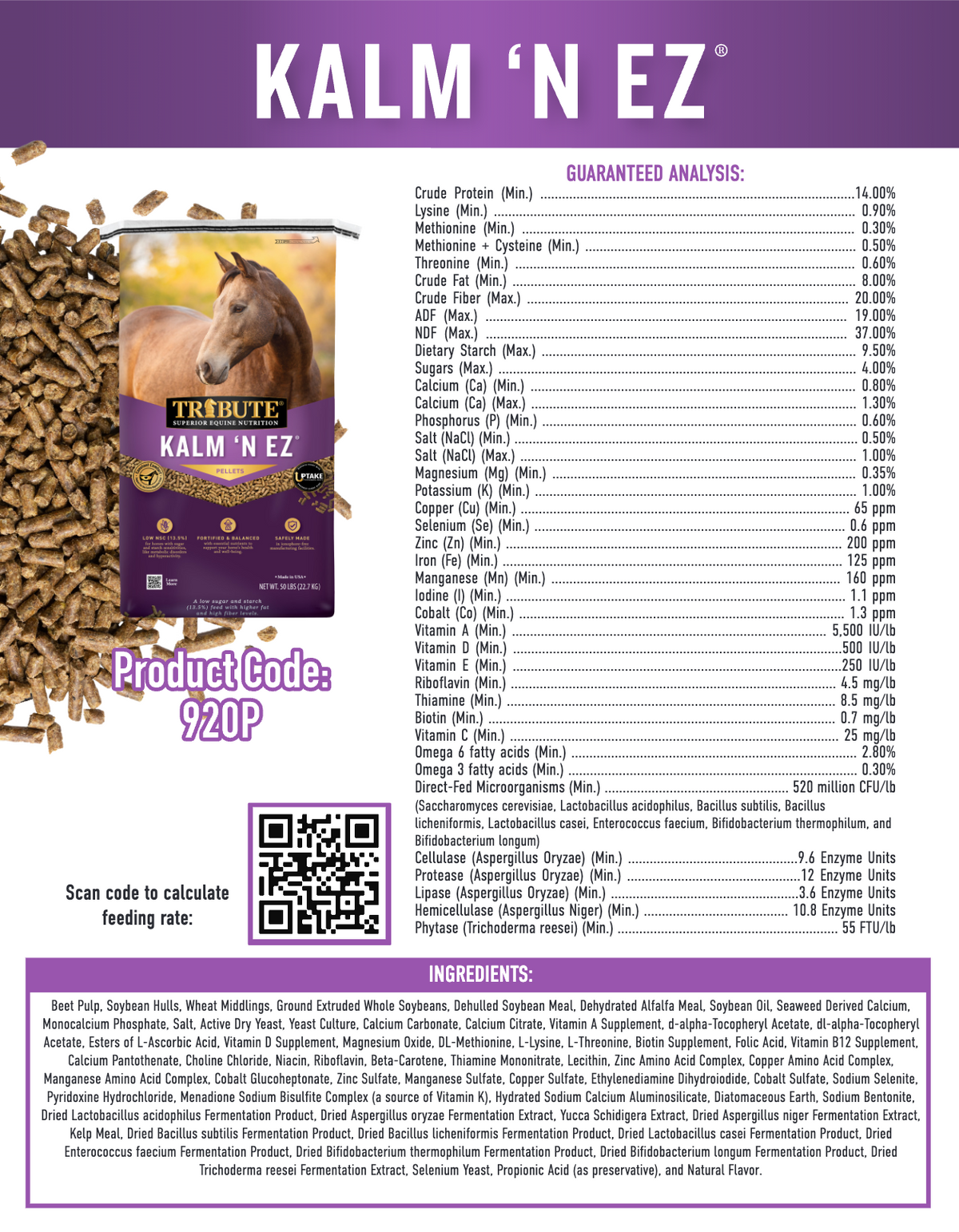Kalm 'N EZ® Pellet